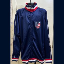 Mens Lightweight USA Soccer Jacket Size XL
