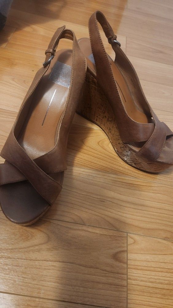 Wedge Sandals Brown