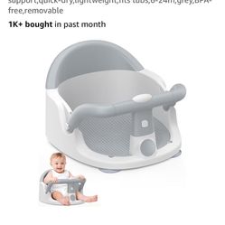 NATGOVOD Baby Bath Seat 6M+ – Brand New Sealed
