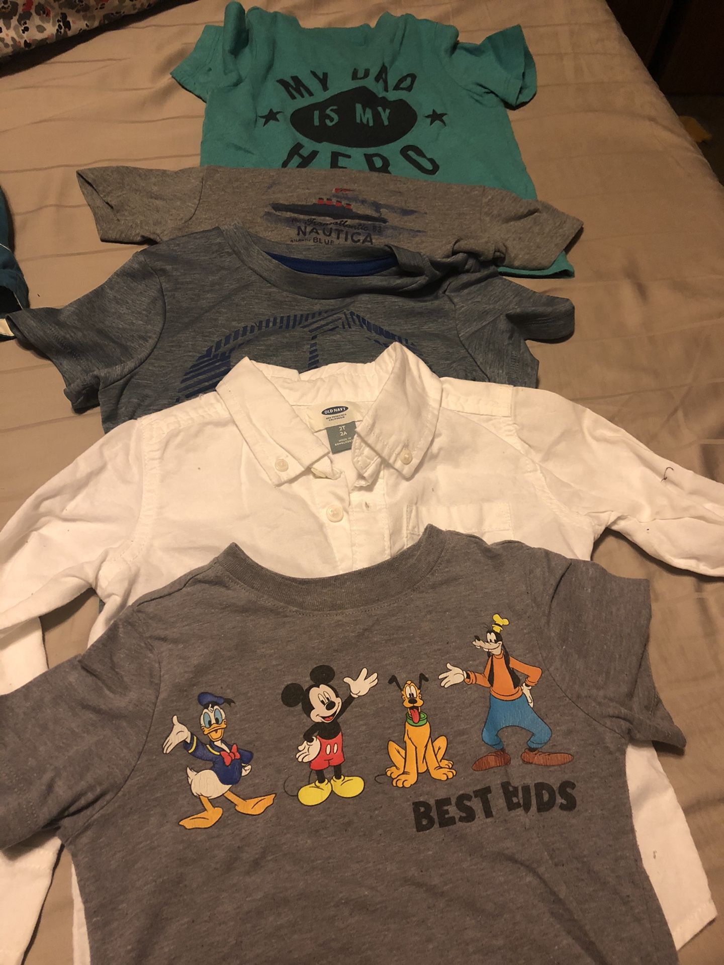 2t boy’s shirts