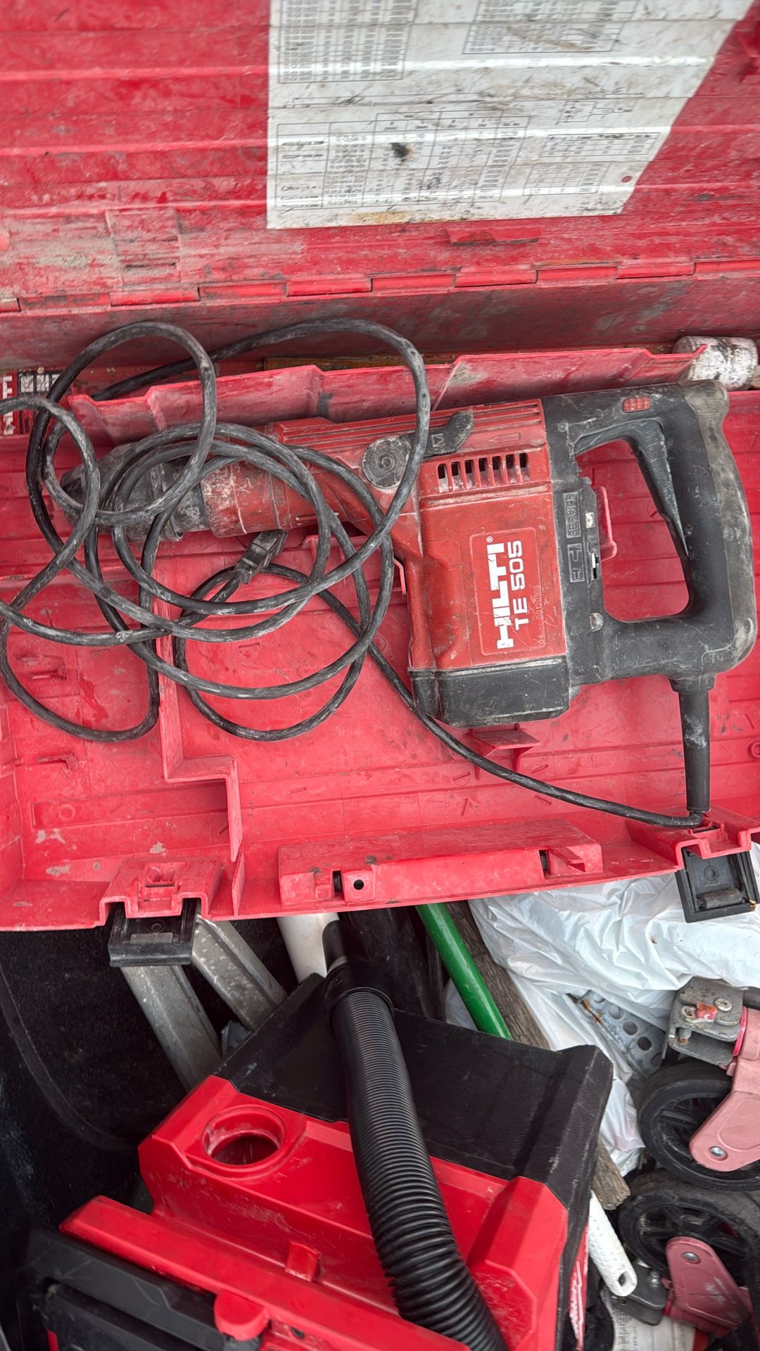 Hilti Rotary Chipping, Hammer Te (contact info removed)