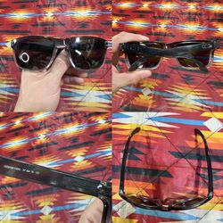 Oakley Holbrook Dark Ink Fade/Prizm Black Polarized Sunglasses OO9102-O255 Flaws