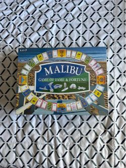 Malibu board game like Monopoly new in shrink