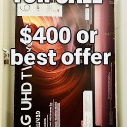 "LG 65' 4K Smart TV 65UN6950ZUA 2020 Open-Box!”