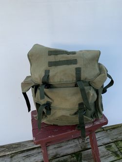 Green Army backpack