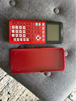 Texas Instruments TI-84 Plus CE Graphing Calculator (Red) with Slide Cover