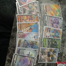 Ultra Rare And Rare Pokémon Cards 
