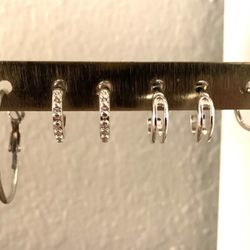 Silver Earrings Bundle