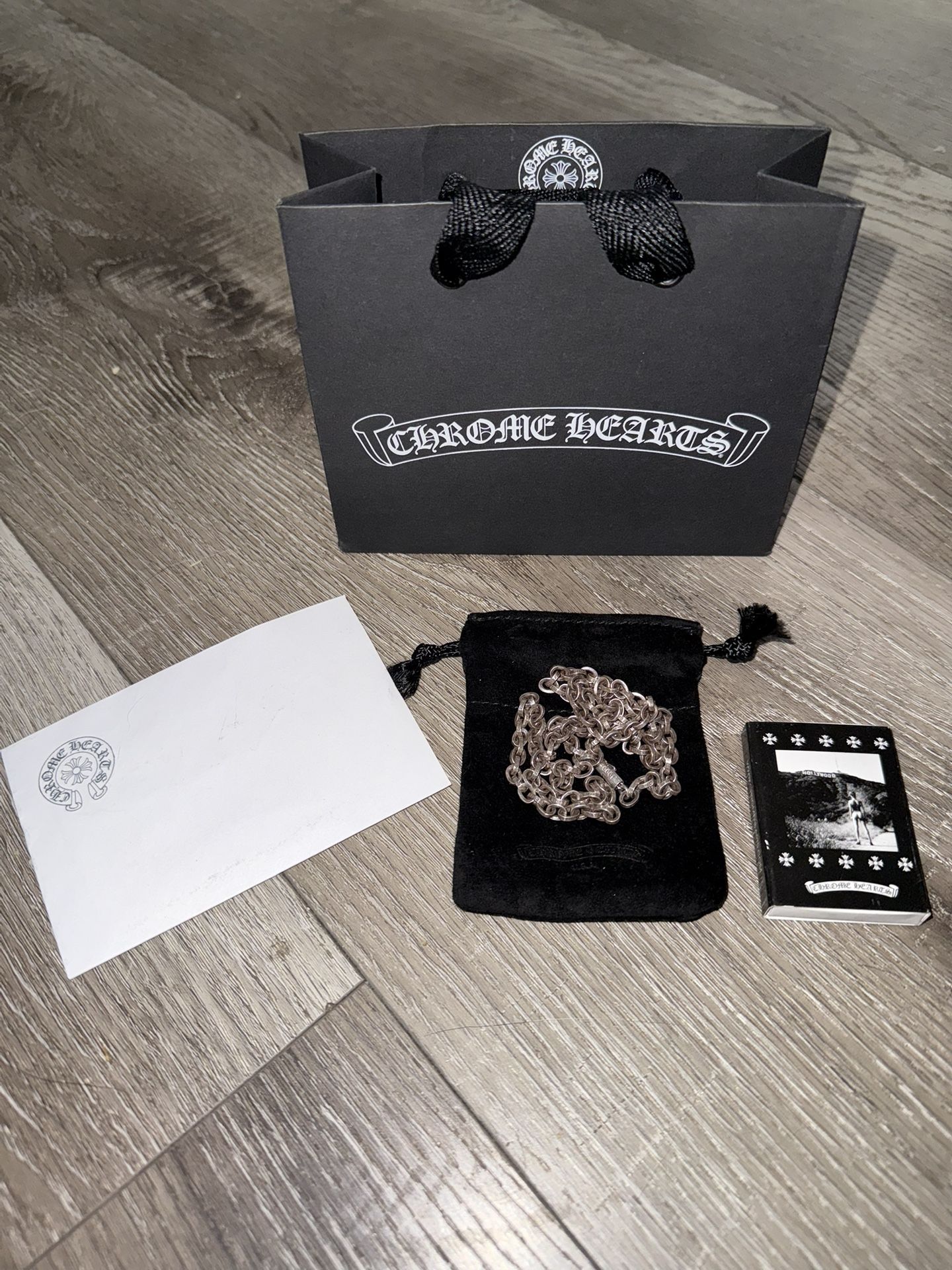 Chrome Hearts Paper Chain Necklace