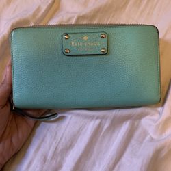 Kate Spade Blue Wallet