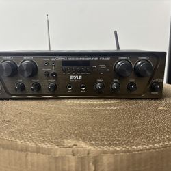 Pyle PTA42BT Wireless Karaoke Stereo Receiver Bluetooth