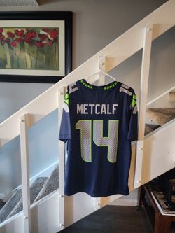 Brand New Dk Metcalf Adult Large Real Jersey