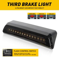 LED 3rd Third Light Brake Tail Stop Cargo Smoke Lamp For 2007-2021 Toyota Tundra