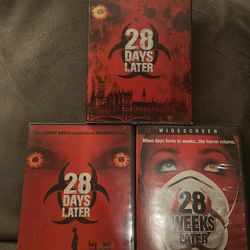 28 Days Later 28 Weeks Later DVDs