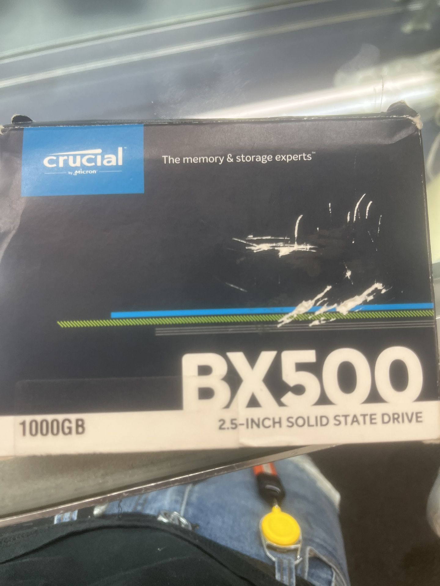 Crucial BX500 1TB 3D NAND SATA 2.5-inch SSD INTERNAL STATE DRIVE