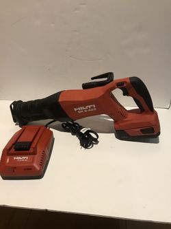 Hilti Sawzal With Battery And Charger 