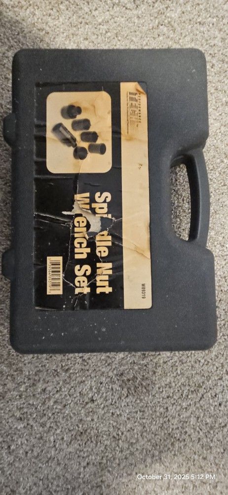 Spindle Nut Wrench Set W89319