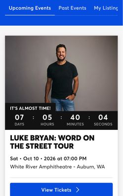 Luke Bryan tickets