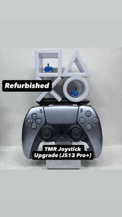 PS5 DualSense Controller | Upgraded with K Silver JS13 Pro+ TMR Joysticks