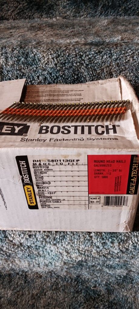 Stanley Bostitch Round Head Nails