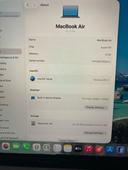 Macbook Air (M1) 2020