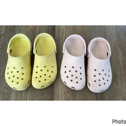 Size 7, women’s croc bundle