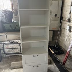 Cabinet With Shelves And Drawers