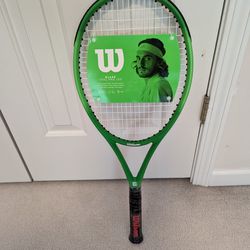 Brand New Tennis Racket  Wilson Blade Feel Pro 105 Green