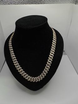10K Yellow Gold Diamond Cuban Link Chain – REAL DIAMONDS