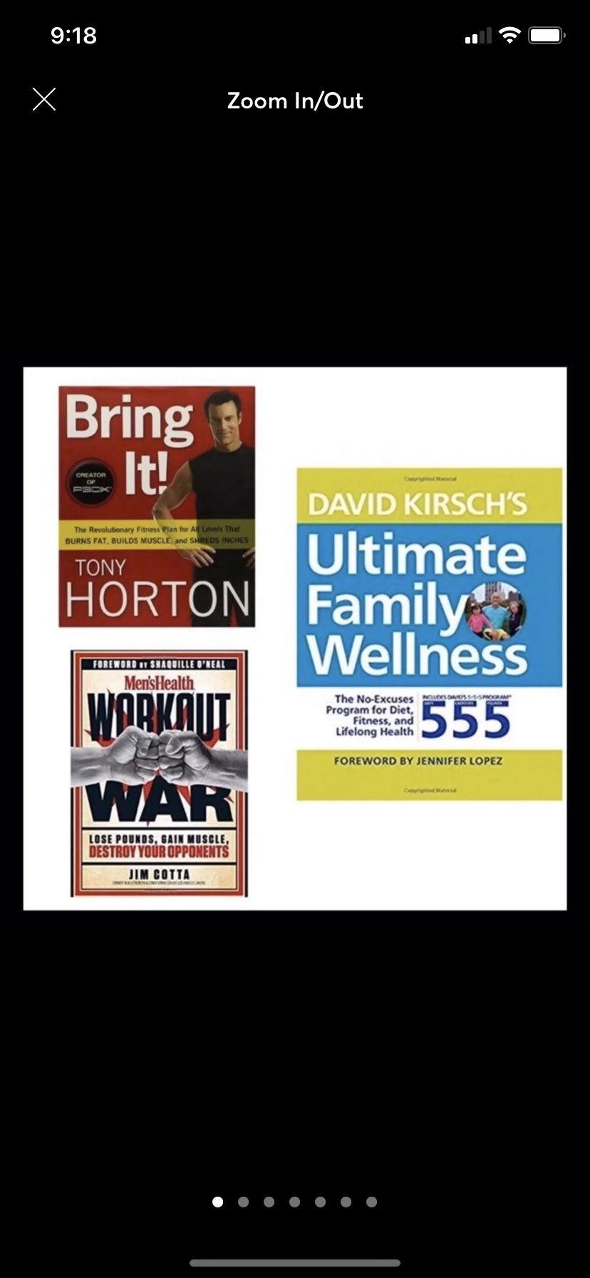 NWT Mens Health 3pc Book Set
