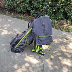 Vice Golf Swag Pack - Golf Stand bag + Towel + Backpack 