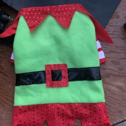 Large Santa's Helper Dog Shirt  Barrio Dogs 