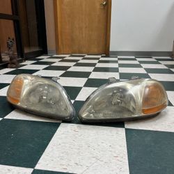 Honda Civic 1998 Headlights OEM 