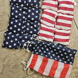 Cornhole Bean Bag Set – American Flag