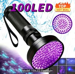 100LED UV395nm flashlight