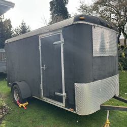 6x12 Enclosed Cargo Trailer
