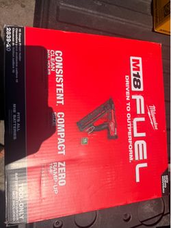 Milwaukee m18 15ga nailer