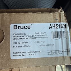 Solid Hickory Hardwood floor 