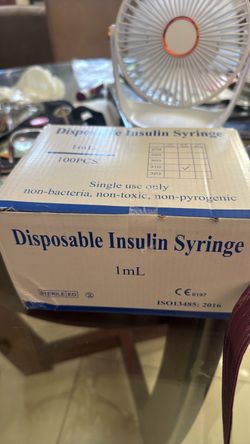 1ml 100pcs disposable insulin syringe needle 31 G