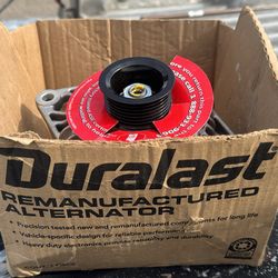 Duralast alternator  105 amp