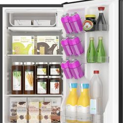  Mini Fridge with Freezer 