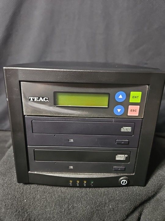TEAC DVW-D11 DVD CD Duplicator Disc Copier Burner Standalone 1:1 Tested And Work