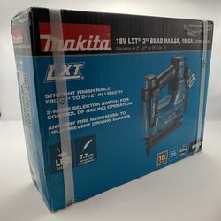 Makita XNB01Z 18V LXT lithium-Ion 18-Gauge Cordless Brad Nailer (Tool-Only)