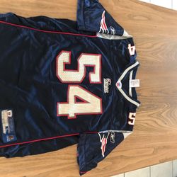 Tedy bruschi New England Patriots football jersey