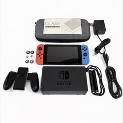Nintendo Switch Bundle w/ Dock, Cables, and Accessories (Read desc.)