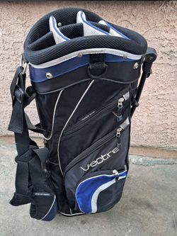 Vectre Golf Stand Bag Black Blue