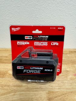 Milwaukee M18 8.0ah Forge battery