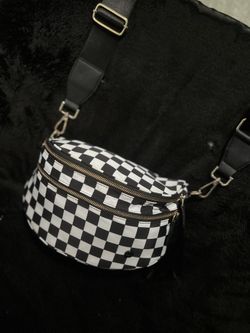 Crossbody Full Size Shoulder Checker Bag