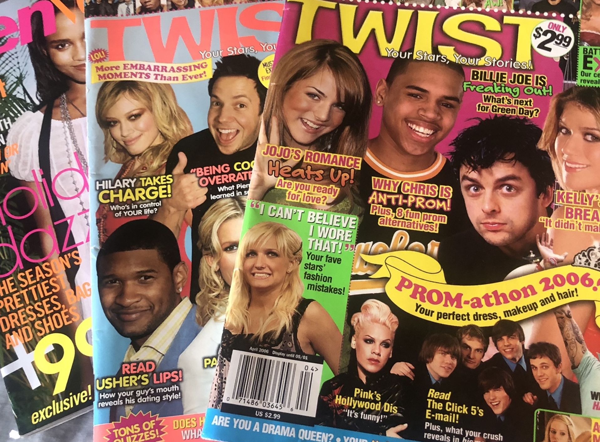 2005-2006 Teen Magazines With Posters