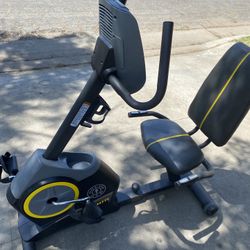 Golds, gym, exercise bike